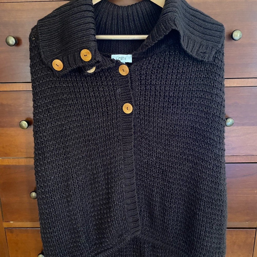 Ann Taylor Loft Poncho